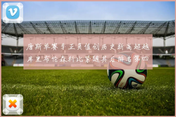 唐斯单赛季正负值创历史新高超越库里布伦森科比紧随其后排名第四
