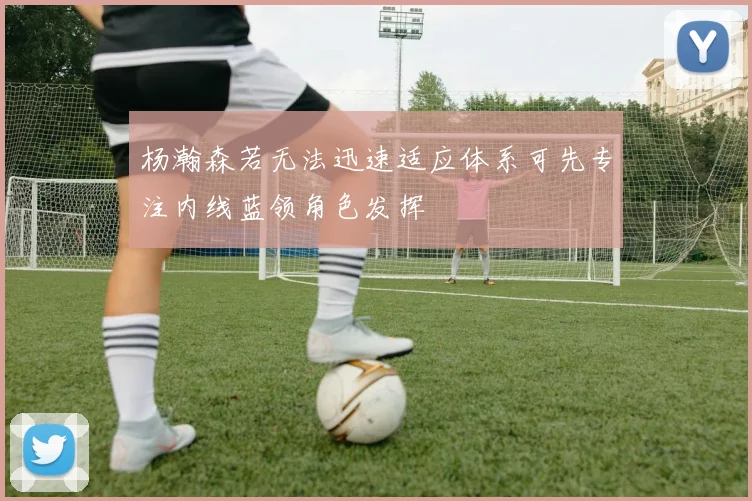 杨瀚森若无法迅速适应体系可先专注内线蓝领角色发挥
