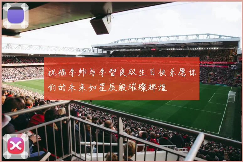 祝福李帅与李智良双生日快乐愿你们的未来如星辰般璀璨辉煌